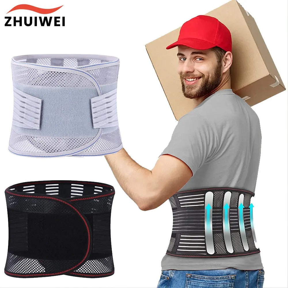 Ceinture Lombaire Respirante & Soulage dos, lombalgie et sciatique Unisexe